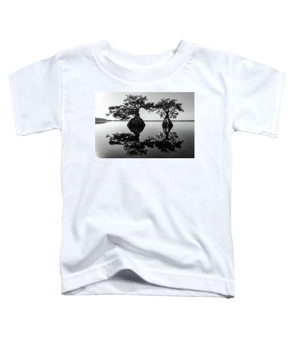 Florida Toddler T-Shirt featuring the photograph Lake Disston Old Couple by Stefan Mazzola