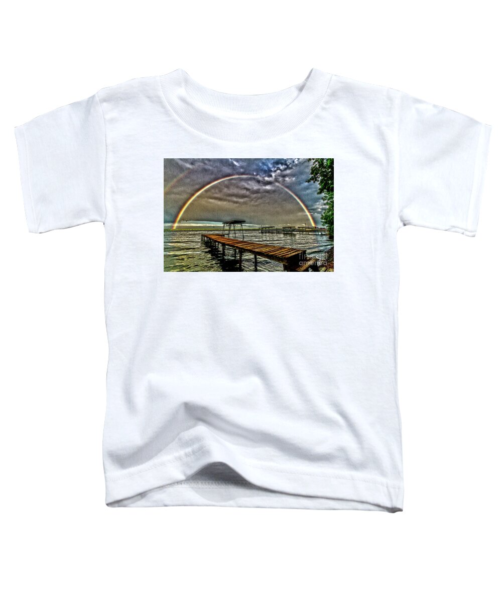 Rainbow Toddler T-Shirt featuring the photograph Leprechaun Delight by William Norton
