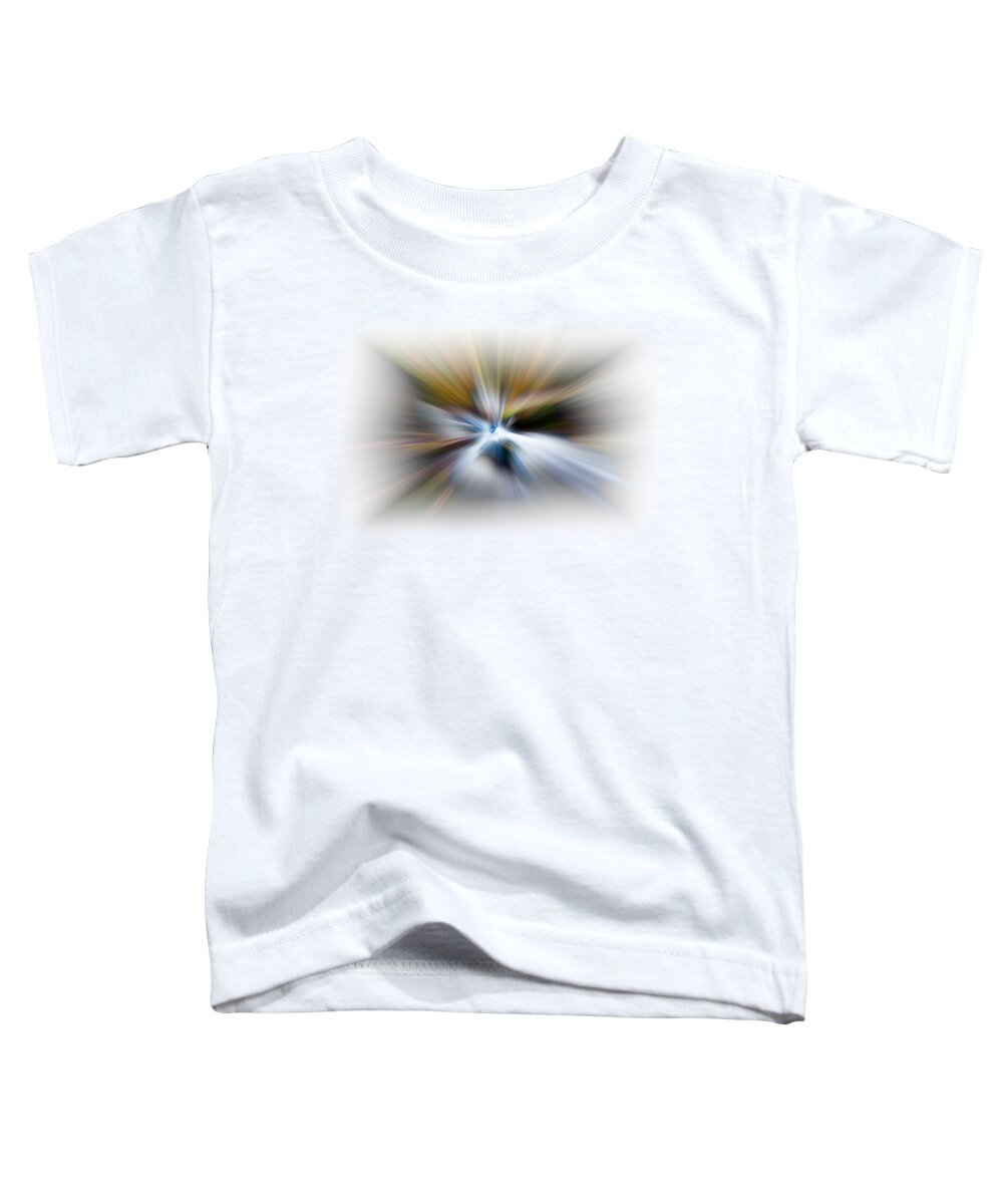 Abstract Toddler T-Shirt featuring the photograph Light Angels by Debra and Dave Vanderlaan