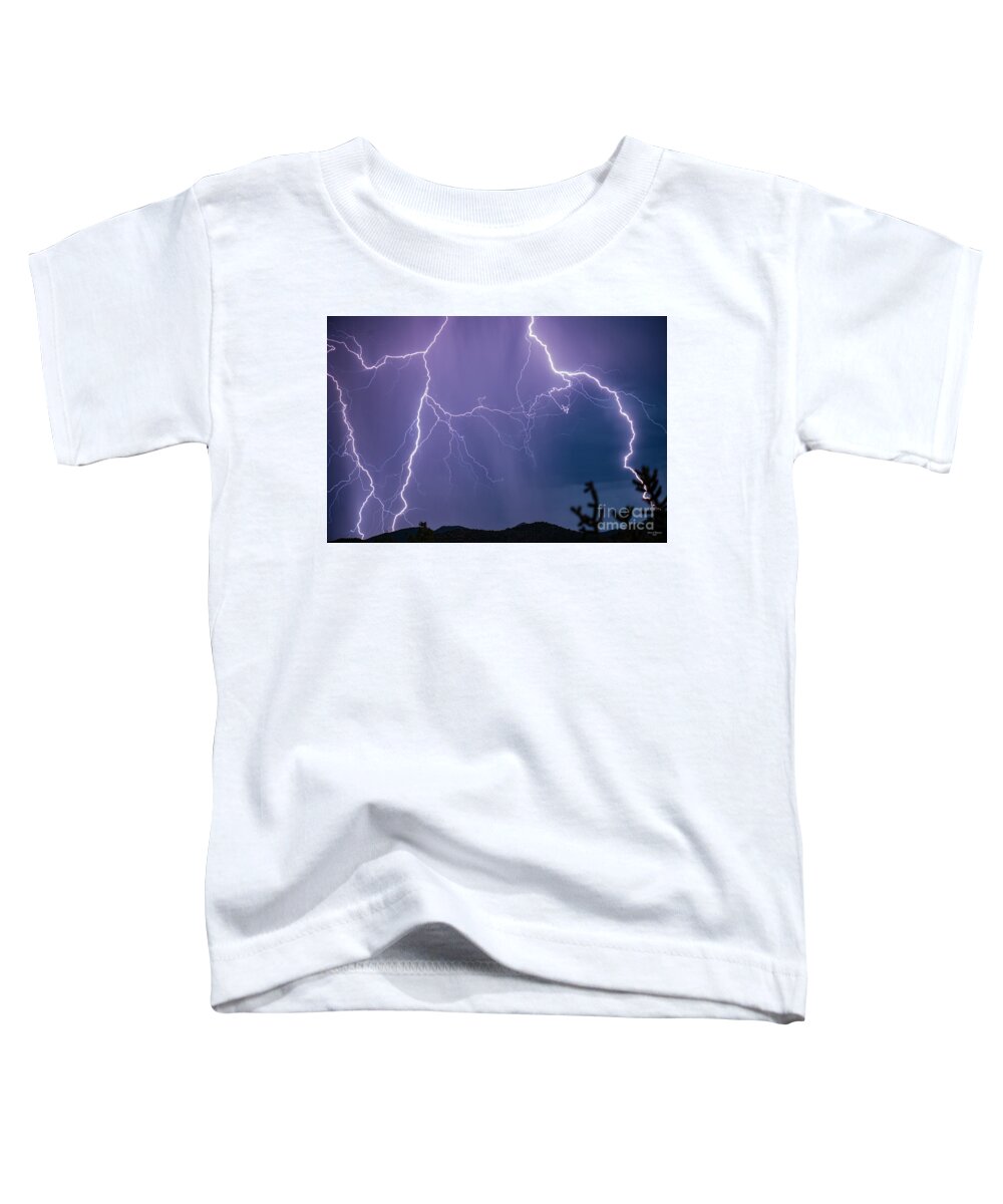 Natanson Toddler T-Shirt featuring the photograph Lightening Ortiz 2 by Steven Natanson