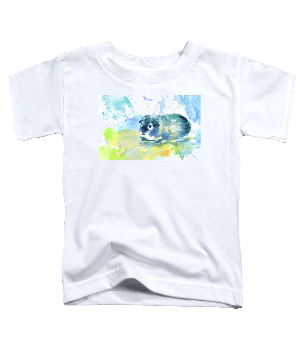 Photo Toddler T-Shirt featuring the digital art Little Lady Gwilwilith by Jutta Maria Pusl
