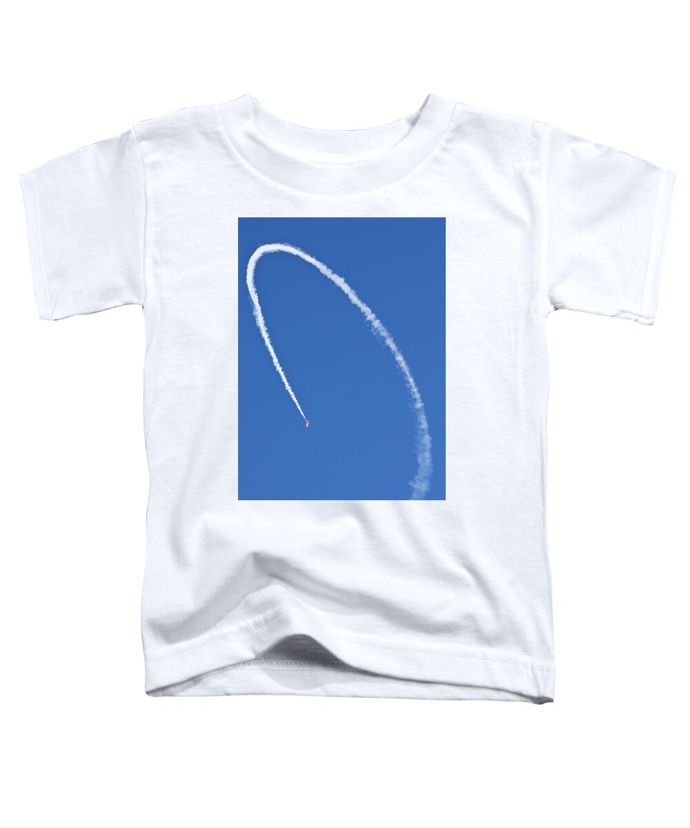 Snowbirds Toddler T-Shirt featuring the photograph Looping by Tatiana Travelways