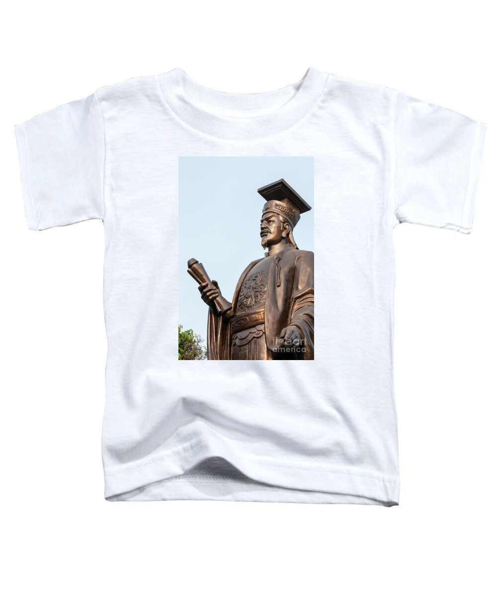 Vietnam Toddler T-Shirt featuring the photograph Ly Thai To Statue 04 by Rick Piper Photography