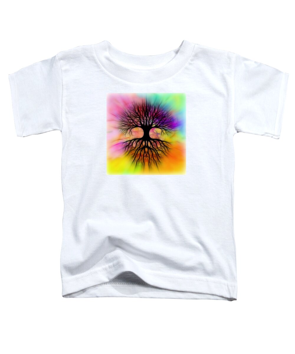 Glow Toddler T-Shirt featuring the digital art Magic Glow by Lilia S