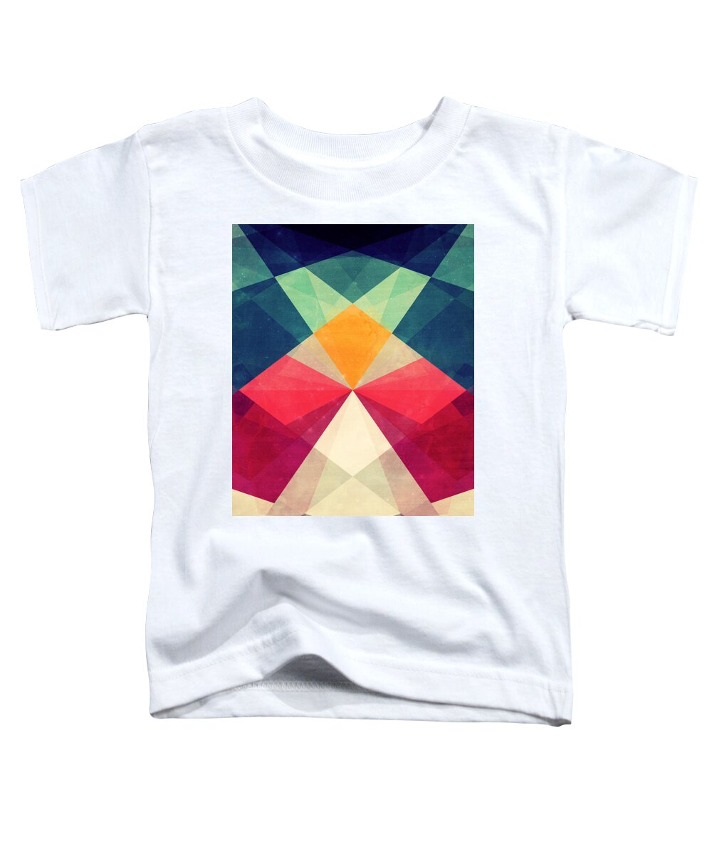 Abstract Toddler T-Shirt featuring the digital art Meet me halfway by Vess DSign