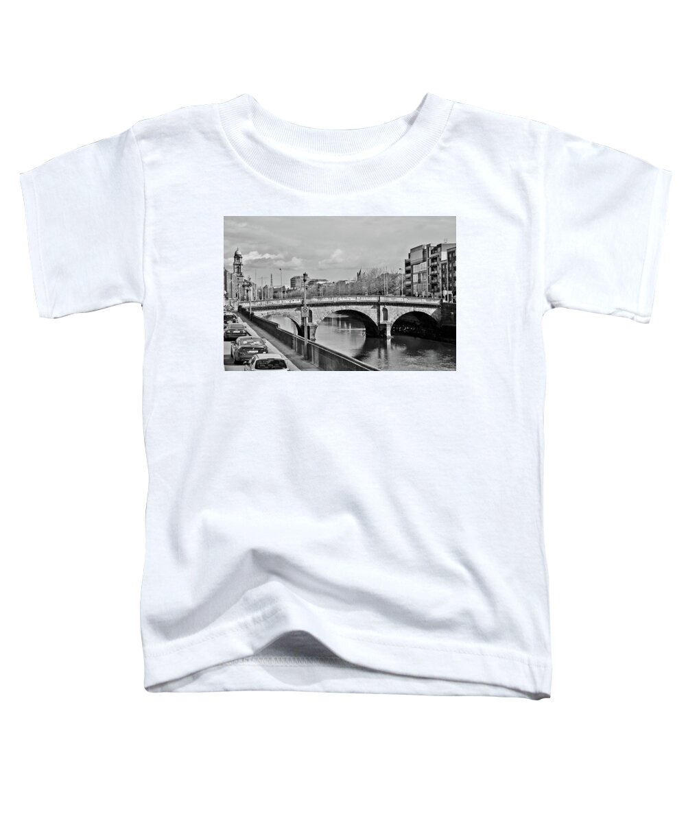 Mellows Bridge Toddler T-Shirt featuring the photograph Mellows Bridge in Dublin by Marisa Geraghty Photography