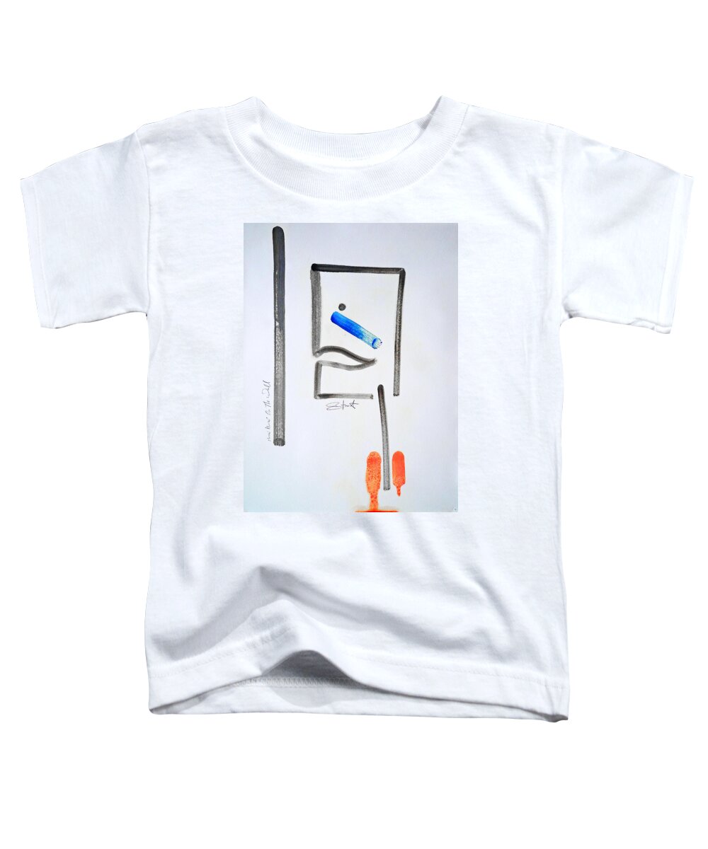 Drawing Toddler T-Shirt featuring the painting Mirror Mirror on the Wall by Charles Stuart