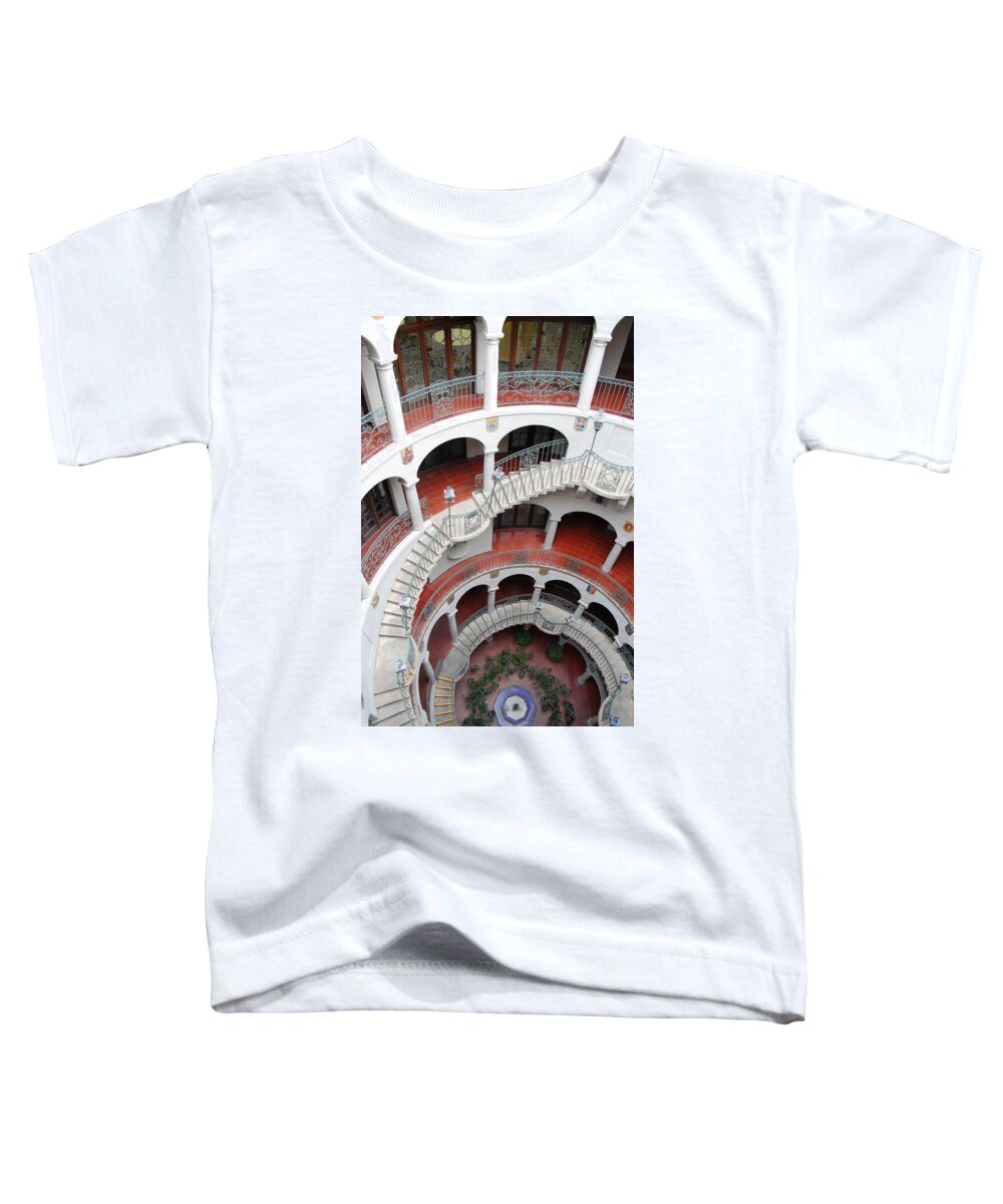 Mission Inn Toddler T-Shirt featuring the photograph Mission Inn Rotunda 2 by Amy Fose