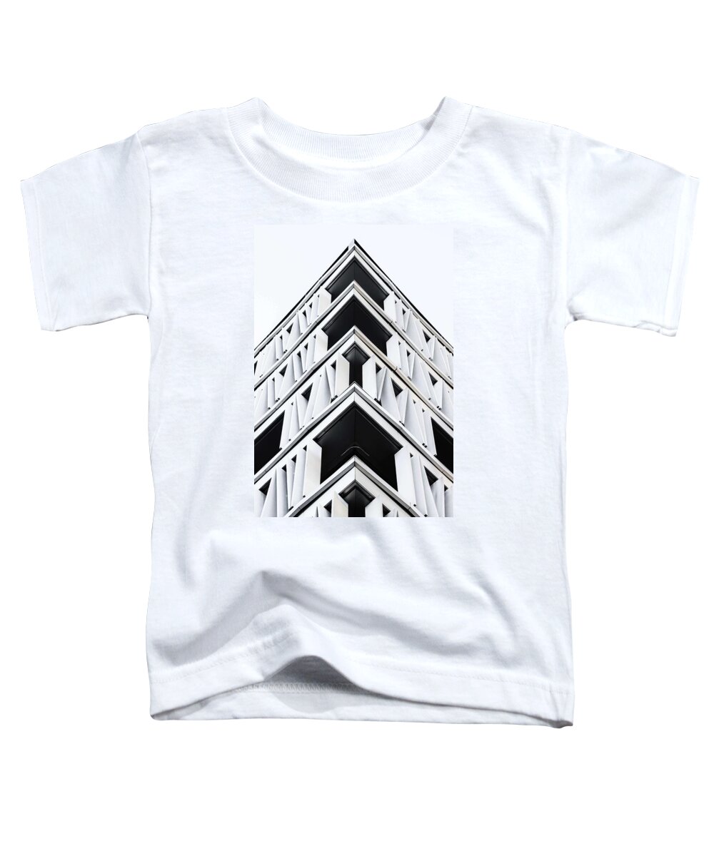 Architecture Toddler T-Shirt featuring the painting Modern Architectural Building Series - 79 by Celestial Images