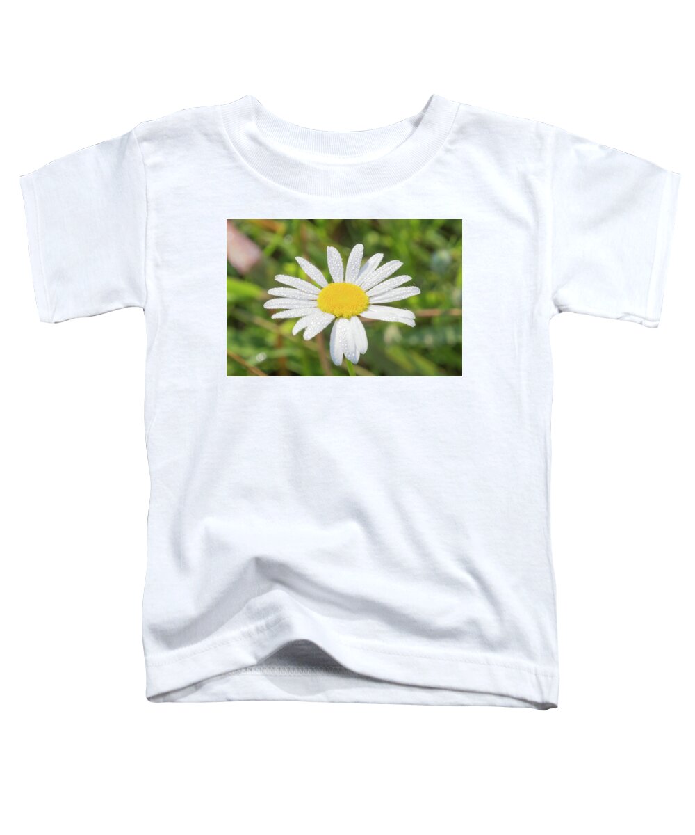 Flower Toddler T-Shirt featuring the photograph Morning Dew by John Benedict