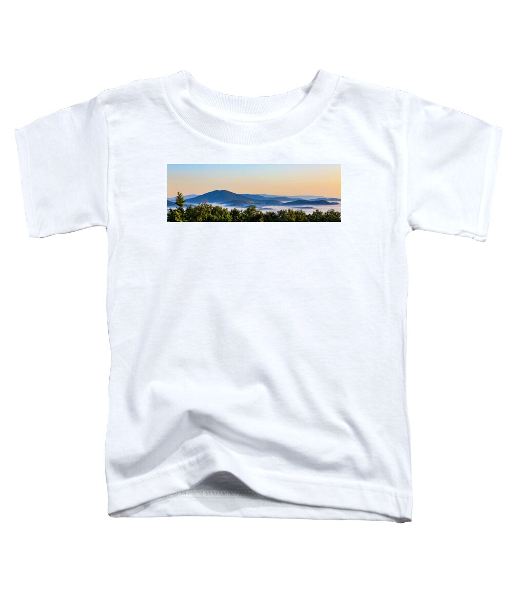 Mount Jefferson Toddler T-Shirt featuring the photograph Mt. Jefferson Cloud Lake by Dale R Carlson