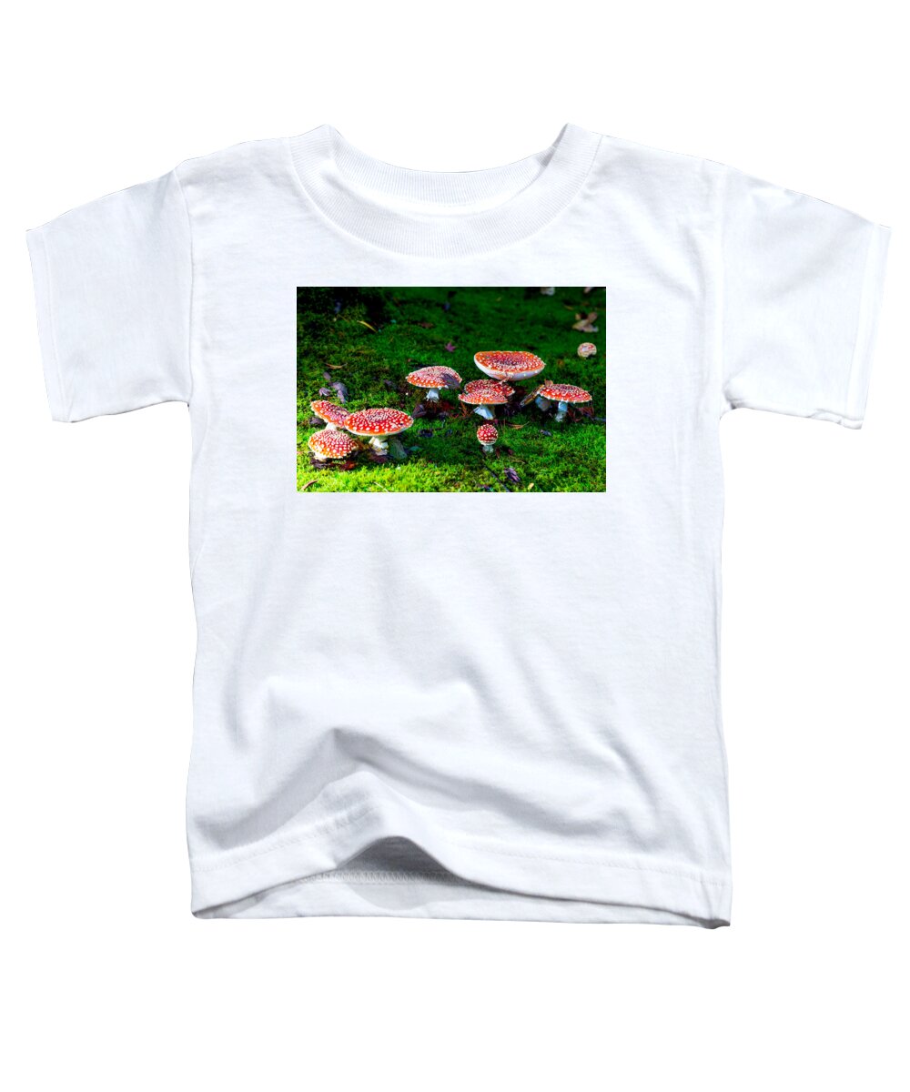 Mushroom Toddler T-Shirt featuring the photograph Mushroom Poisoning by Hisao Mogi