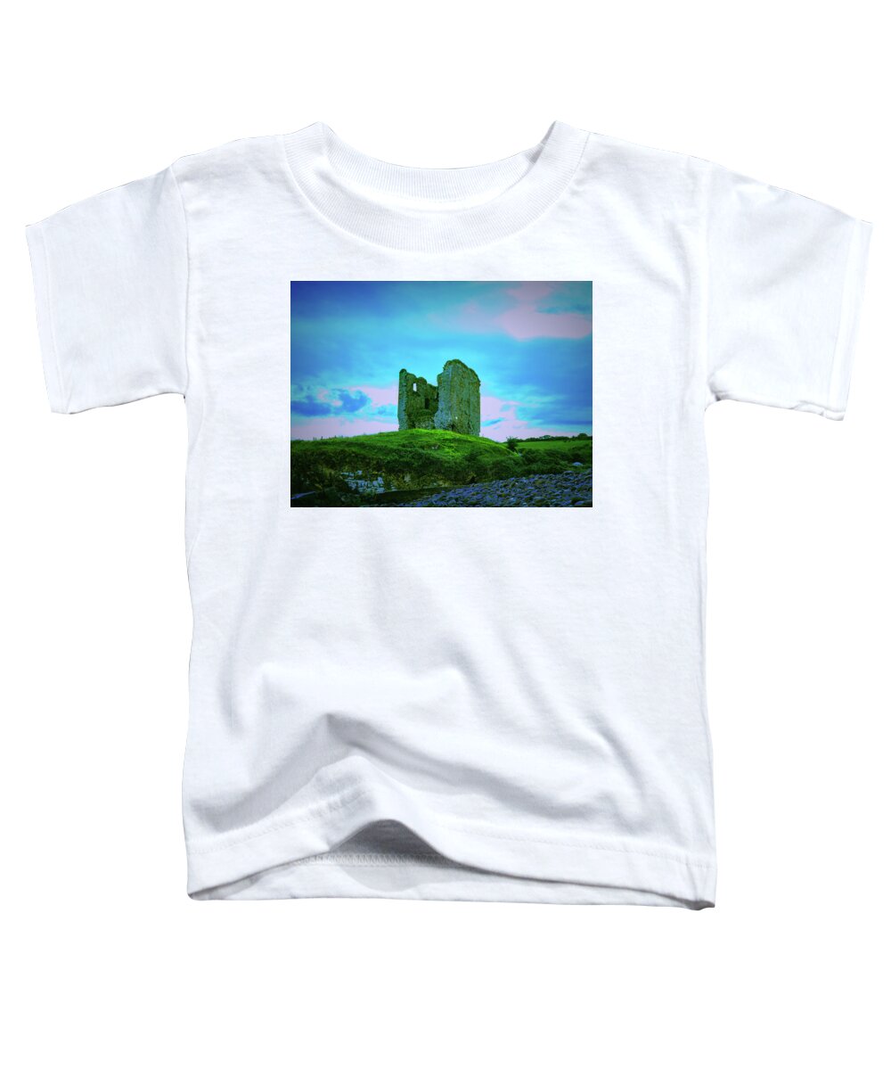 Castle Toddler T-Shirt featuring the photograph Mysterious past 2. by Leif Sohlman