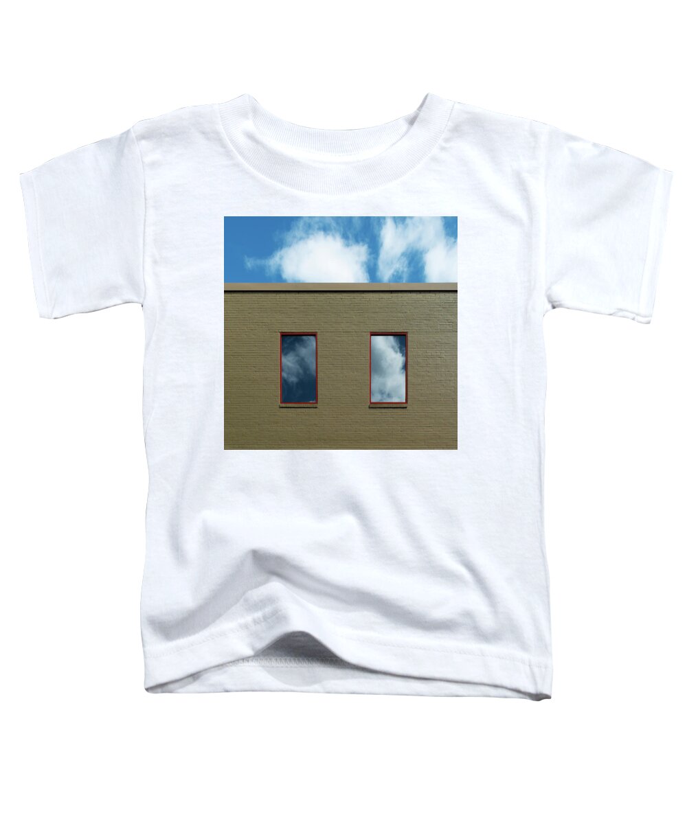 Urban Toddler T-Shirt featuring the photograph Square - North Carolina Windows 10 by Stuart Allen