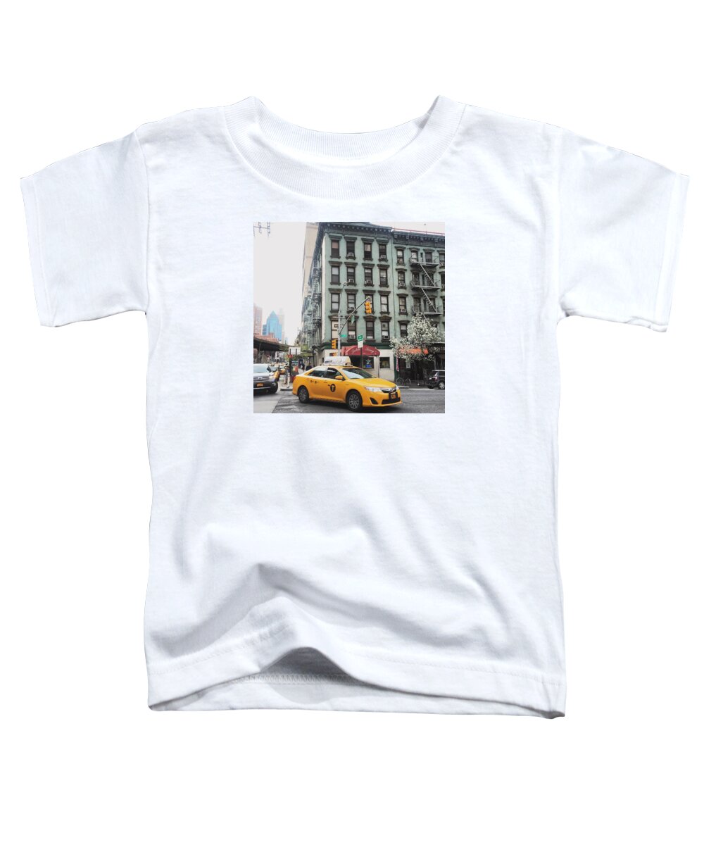 New York City Toddler T-Shirt featuring the photograph NYC Spring Days by Sophie Jung