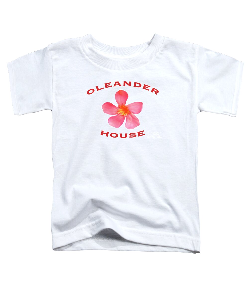 Oleander Toddler T-Shirt featuring the photograph Oleander House by Wilhelm Hufnagl