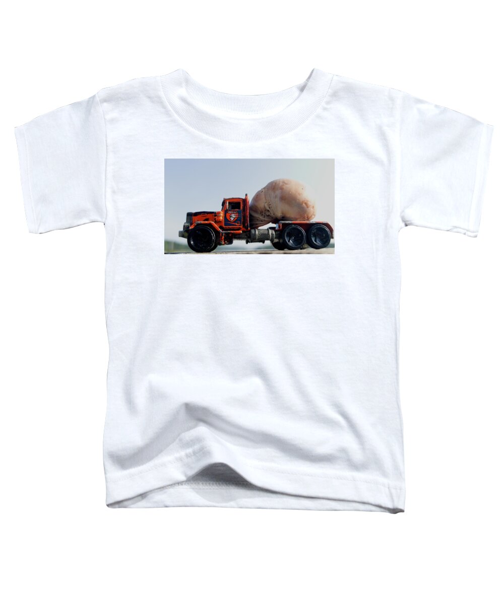 Uther Toddler T-Shirt featuring the photograph On Conch Us by Uther Pendraggin