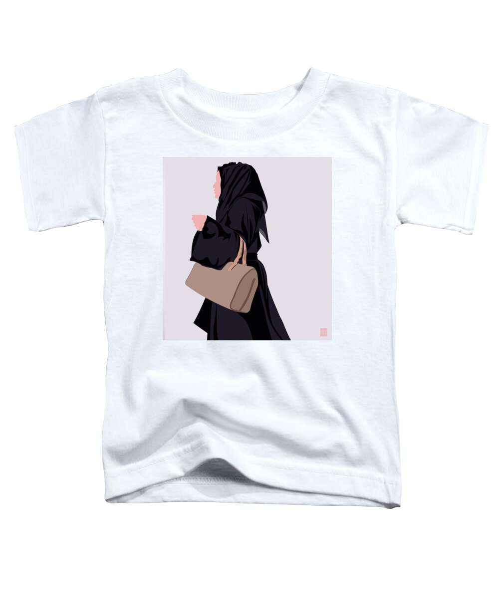 Islam Toddler T-Shirt featuring the digital art On the Move by Scheme Of Things Graphics