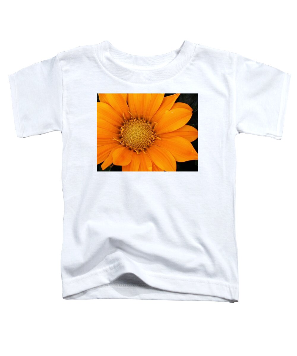 Flora Toddler T-Shirt featuring the photograph Orange Explosion by Bruce Bley