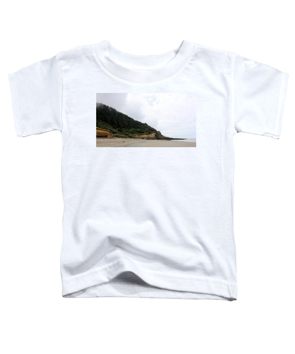 Oregon Coast Toddler T-Shirt featuring the photograph Oregon Coast - 85 by Christy Pooschke