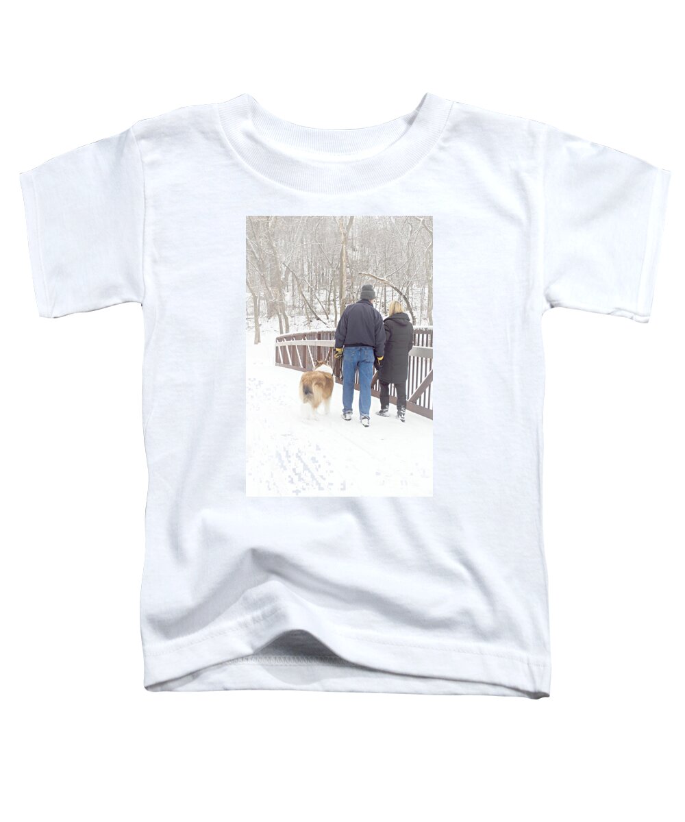 Photography Toddler T-Shirt featuring the photograph Our Love Will Keep Us Warm by Larry Ricker