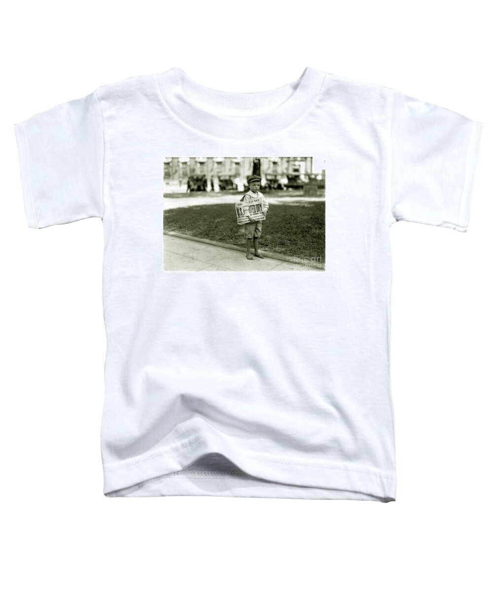 Prohibition Toddler T-Shirt featuring the photograph Paper Says it's Dry by Jon Neidert