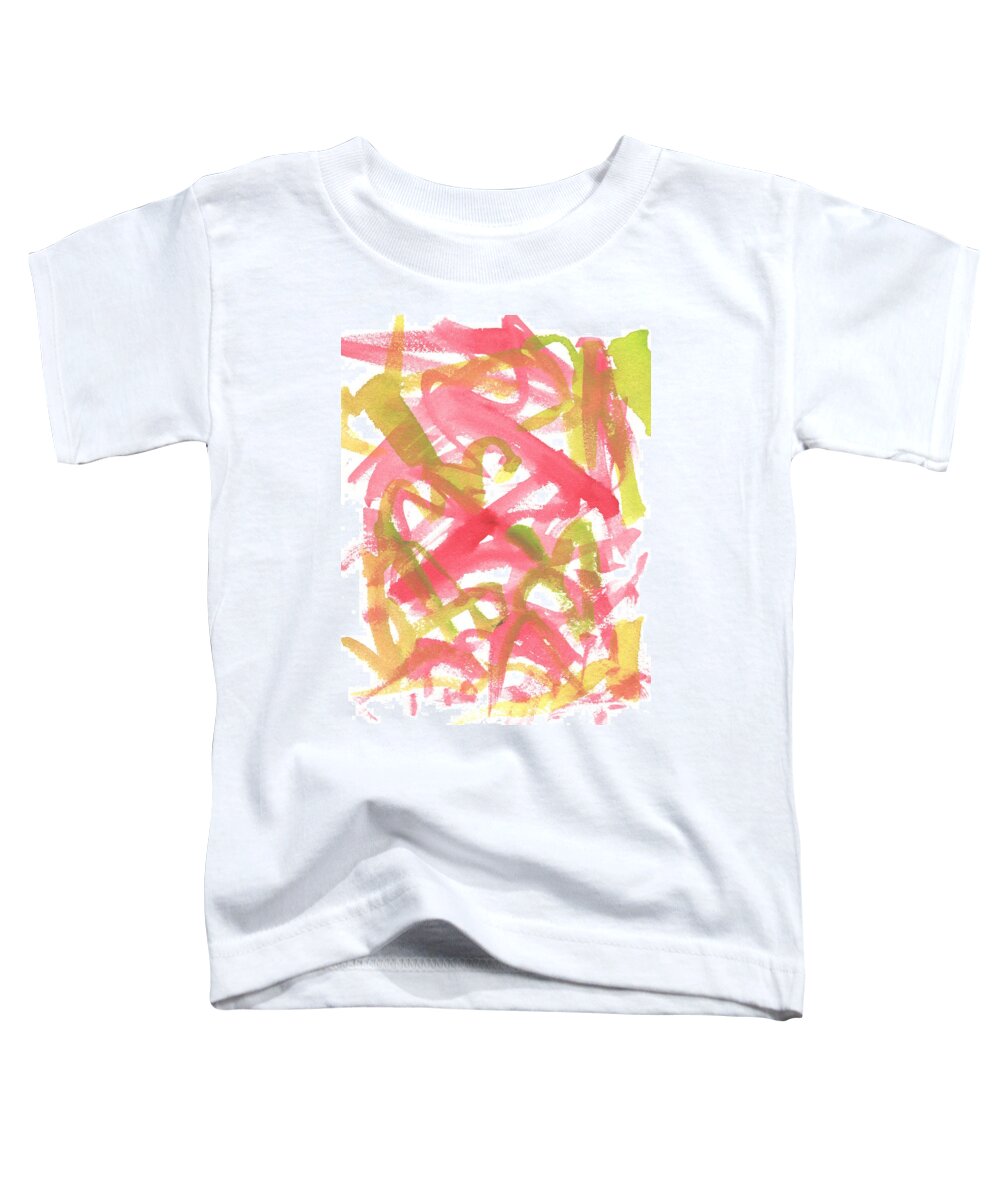 Watercolor Toddler T-Shirt featuring the painting Passages by Marcy Brennan
