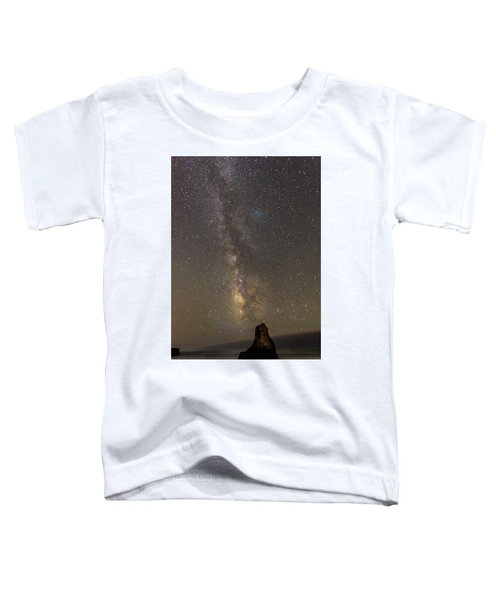 Night Toddler T-Shirt featuring the photograph Phases of Matter by Alex Lapidus