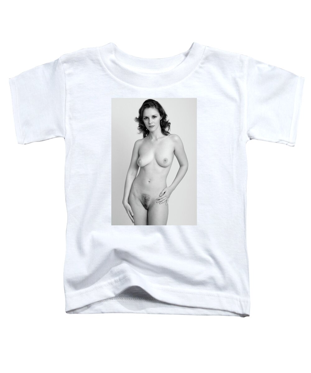 Black & White Toddler T-Shirt featuring the photograph Pure Beauty by Harry Spitz