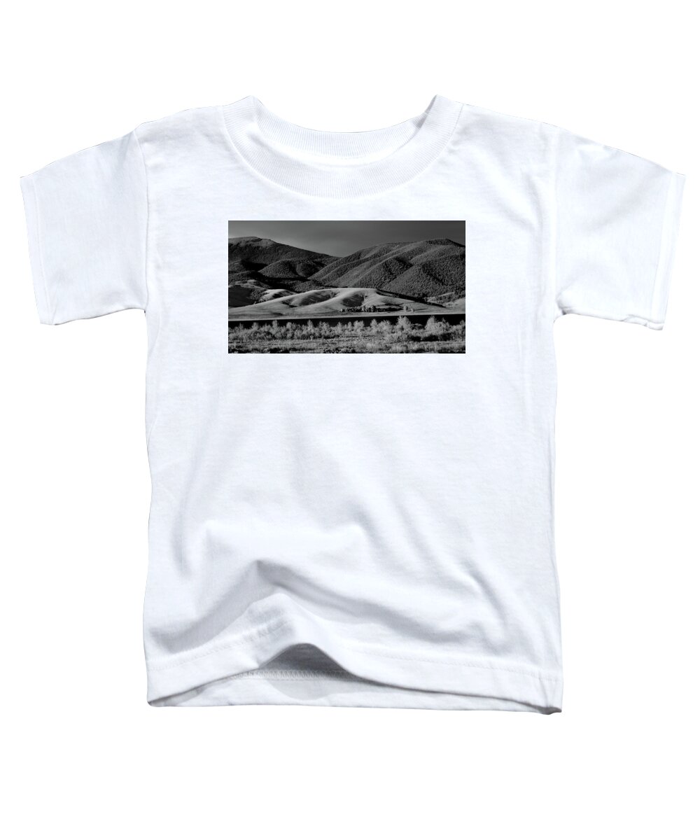 Mountains Toddler T-Shirt featuring the photograph Radiant by Brian Duram