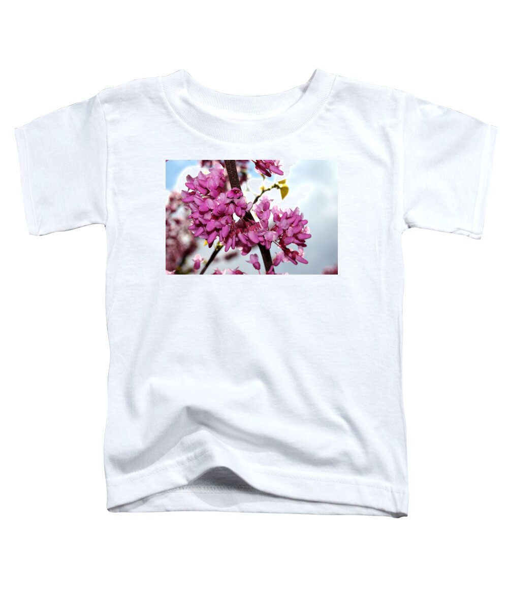Nature Toddler T-Shirt featuring the photograph Red Bud 2011-1 by Robert Morin