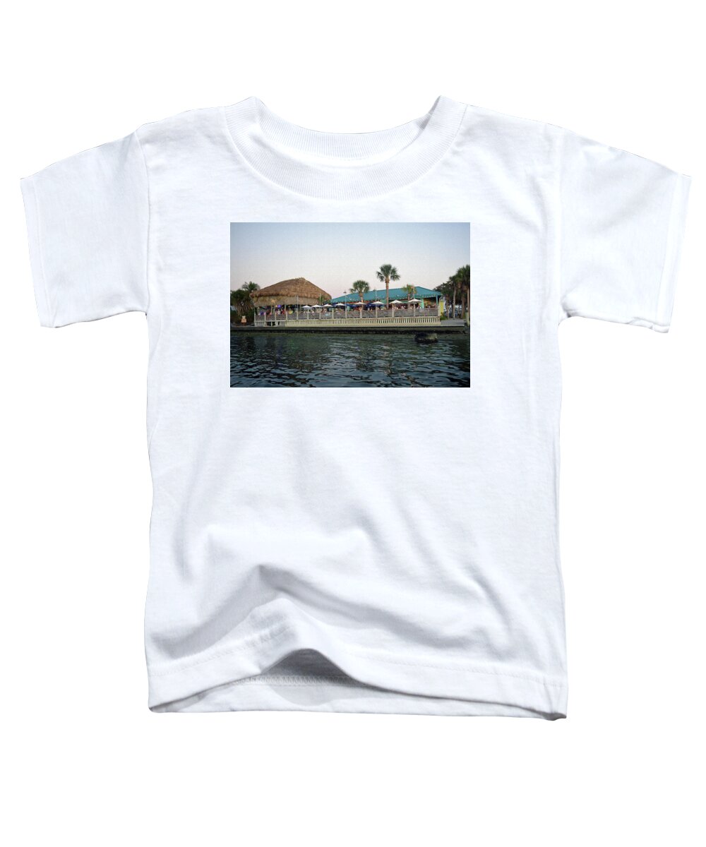 Sams Toddler T-Shirt featuring the photograph Sam's on the Gulf by Aimee L Maher ALM GALLERY