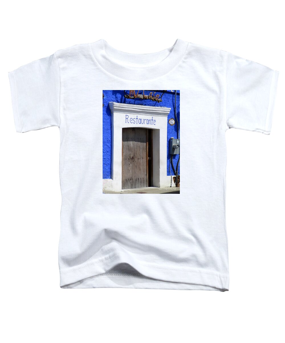 San Jose Del Cabo Toddler T-Shirt featuring the photograph San Jose Del Cabo Door 4 by Randall Weidner