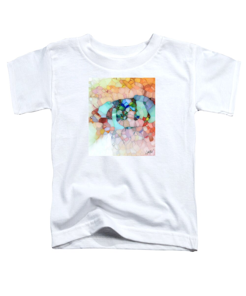 Eye Toddler T-Shirt featuring the digital art Second Sight by Lynellen Nielsen