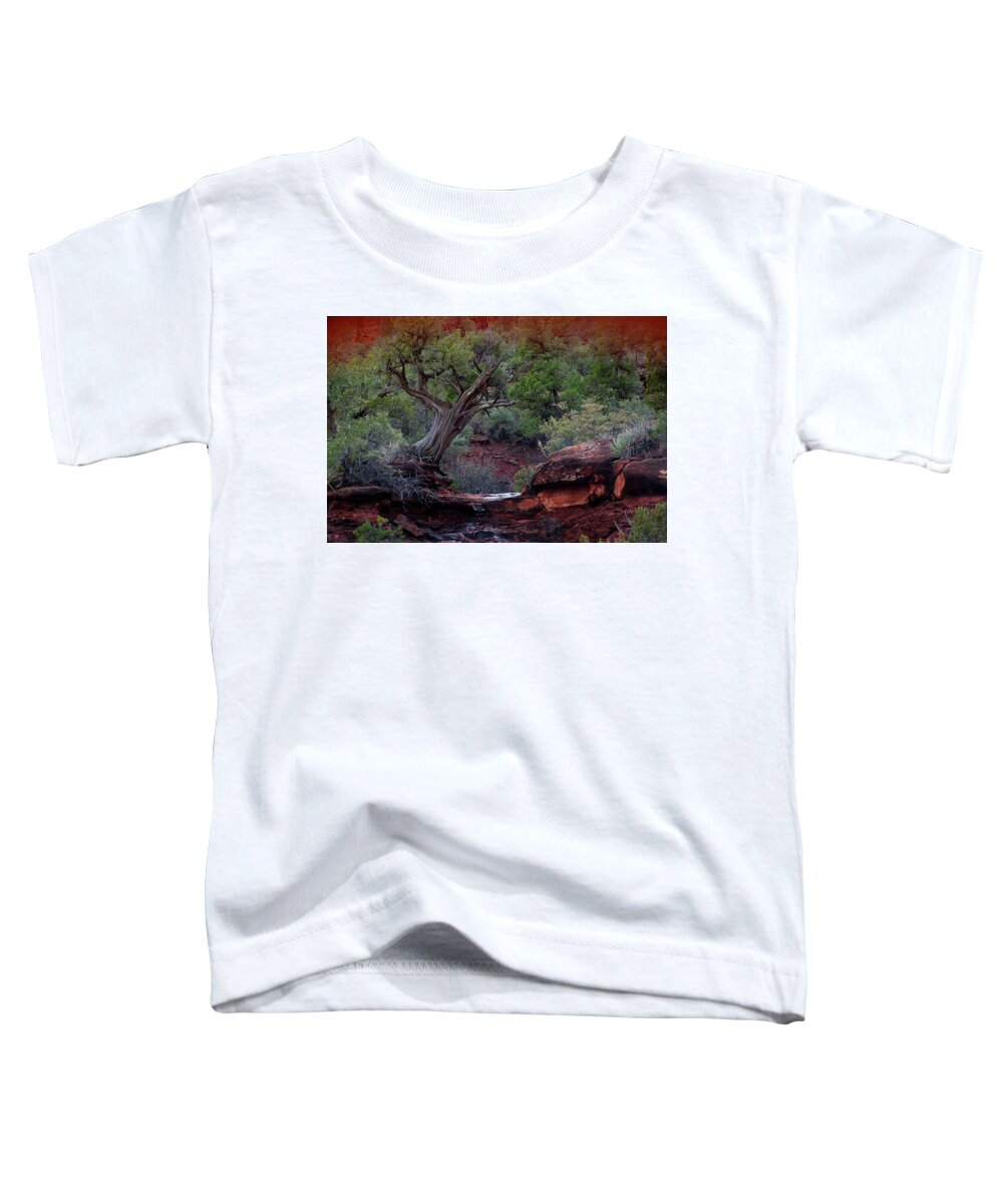 Tree Toddler T-Shirt featuring the photograph Sedona #1 by David Chasey