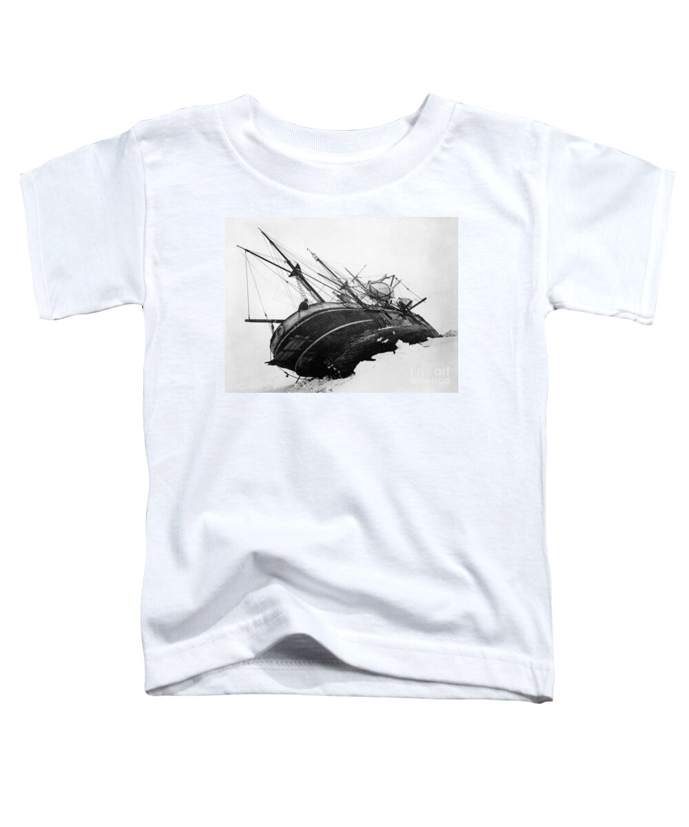 1915 Toddler T-Shirt featuring the photograph Shackleton Expedition c1915 by Granger