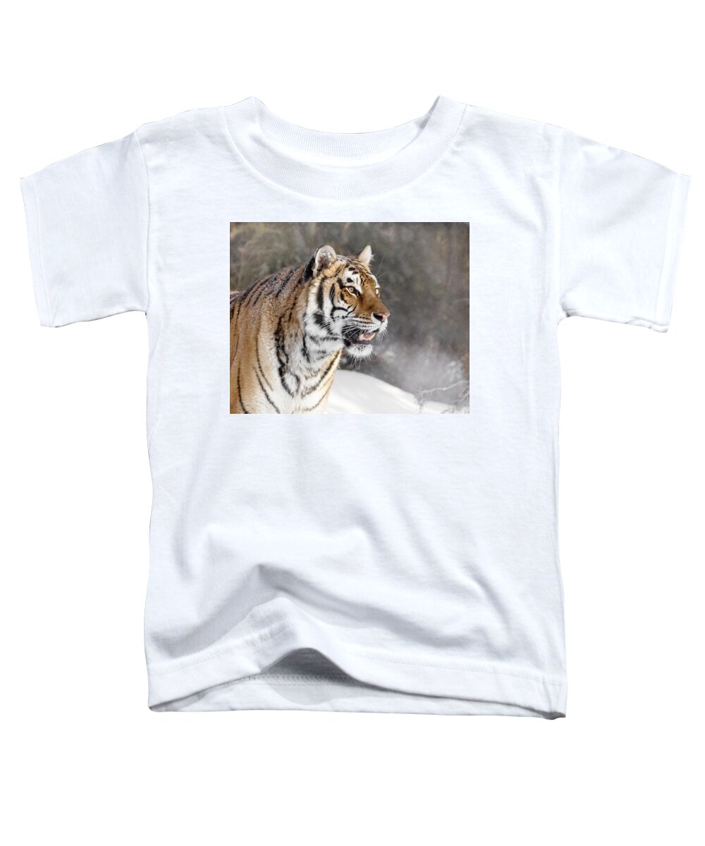Siberian Winter Toddler T-Shirt featuring the photograph Siberian Winter by Wes and Dotty Weber