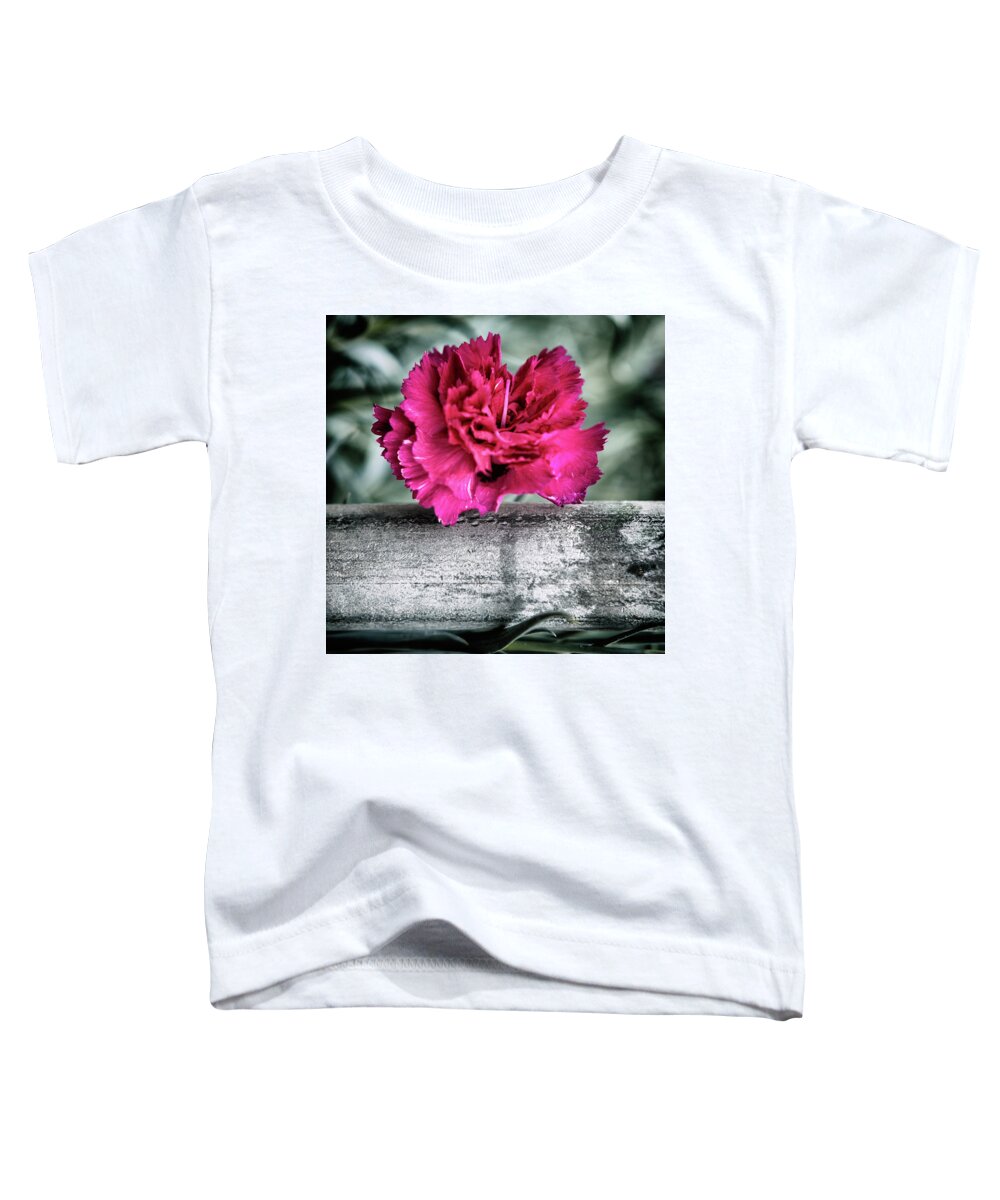 Rose Toddler T-Shirt featuring the photograph Singled Out by Scott Wyatt