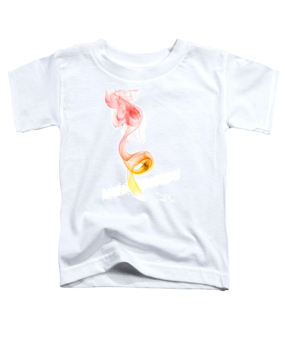 Abstract Toddler T-Shirt featuring the photograph smoke XX by Joerg Lingnau