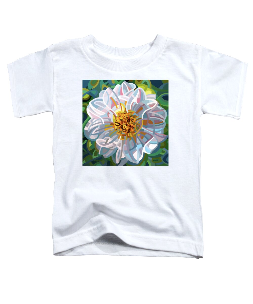 Fine Art Toddler T-Shirt featuring the painting Solitaire by Mandy Budan