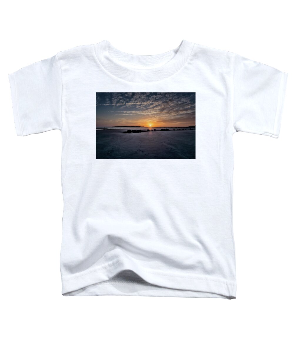 South Carolina Sunset Toddler T-Shirt featuring the photograph South Caroline Sunset by Tom Singleton