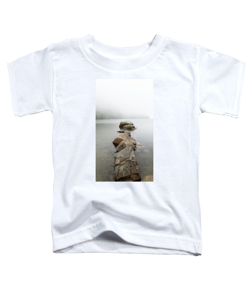 Rocks Toddler T-Shirt featuring the photograph Stepping into the Unknown by Holly Ross