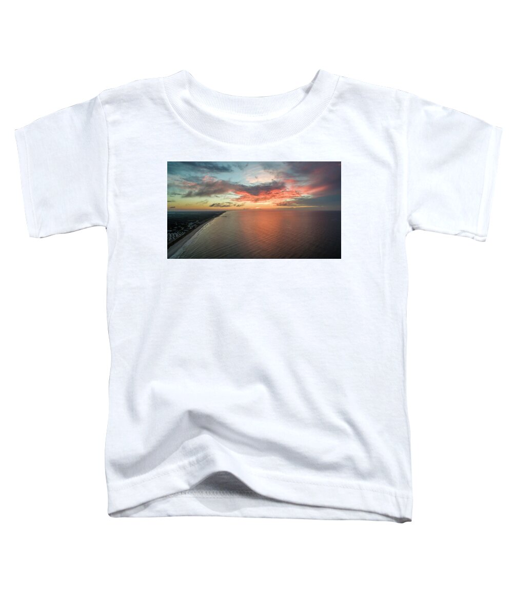 Sunrise Toddler T-Shirt featuring the photograph Sunrise2 by Star City SkyCams