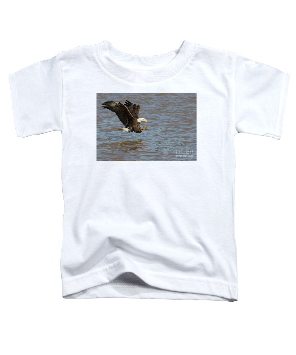 Eagle Toddler T-Shirt featuring the photograph Talons Ready by Art Cole