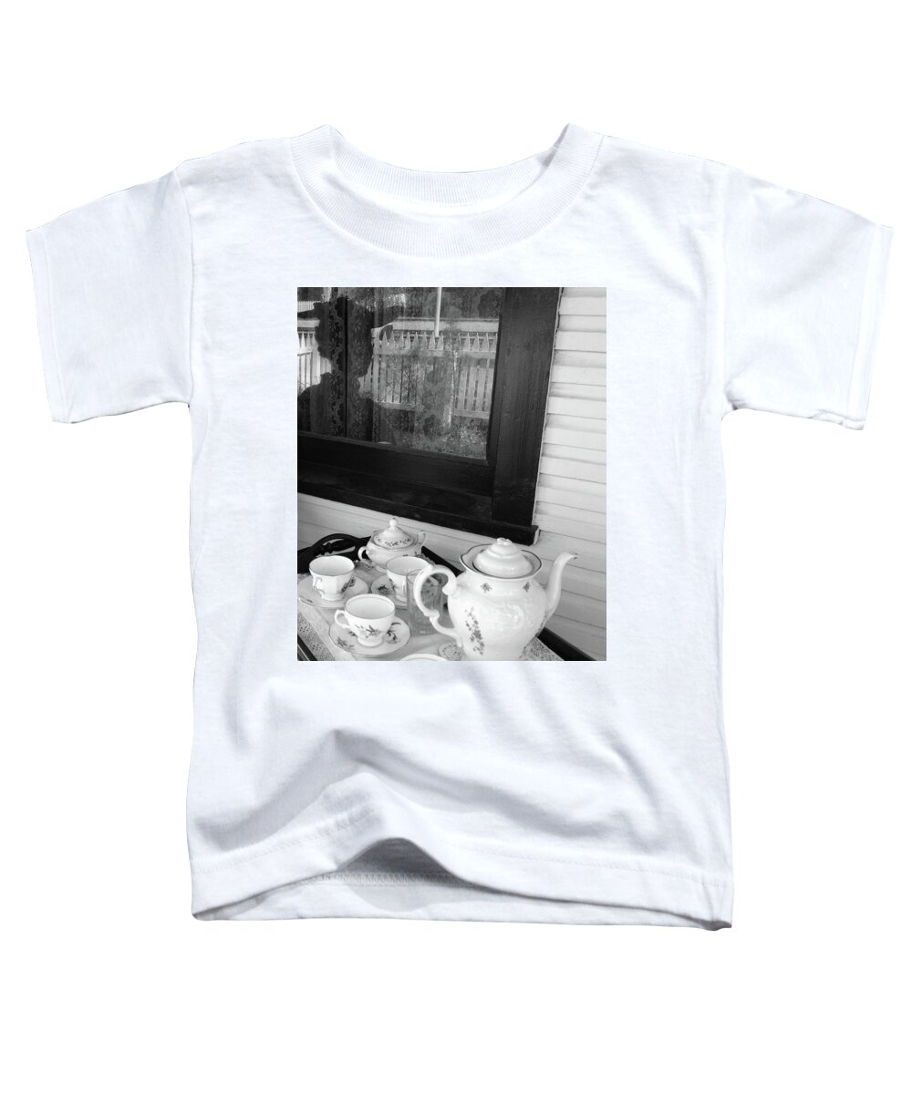 Tea Toddler T-Shirt featuring the photograph Tea for one by J C