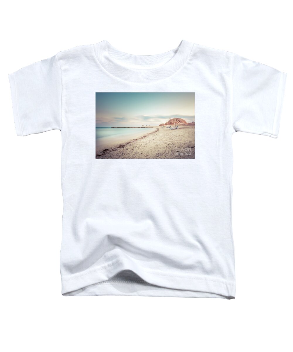 Africa Toddler T-Shirt featuring the photograph The beach - Marsa Alam by Hannes Cmarits