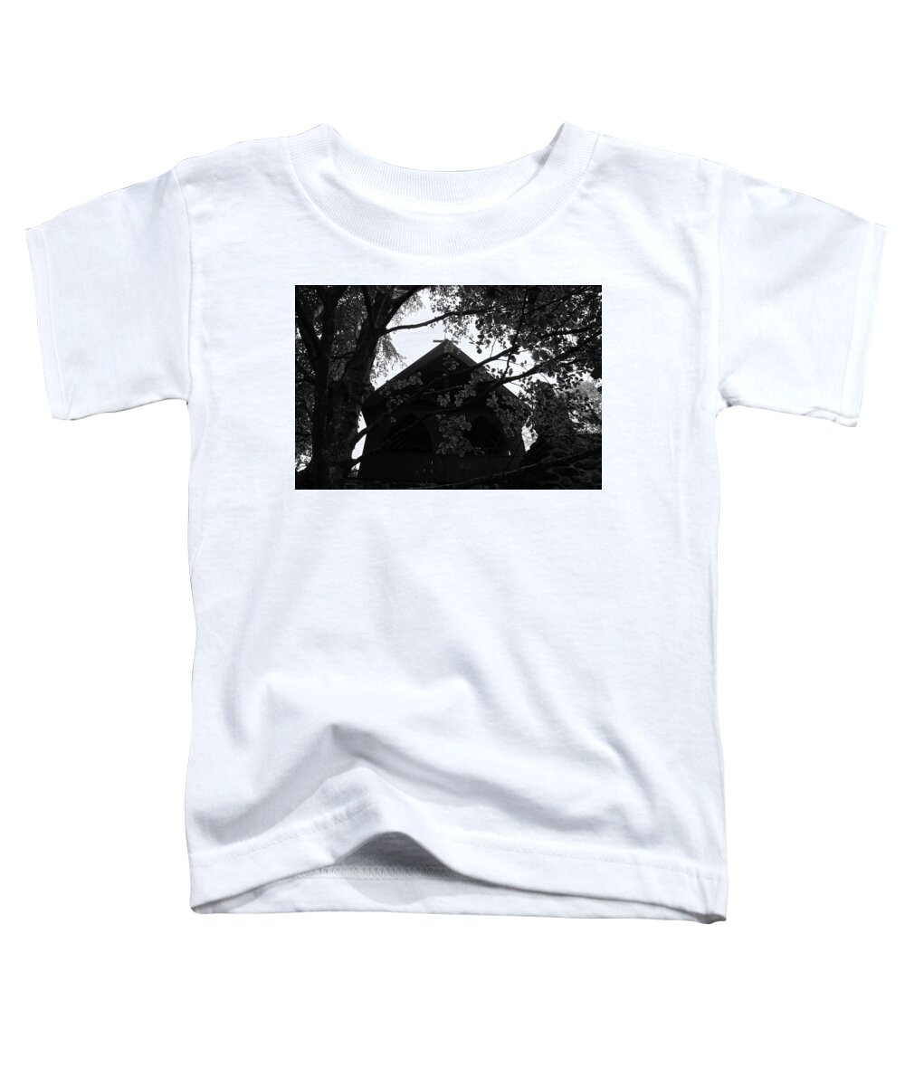 Nature Toddler T-Shirt featuring the photograph The Chapel by Becca Wilcox