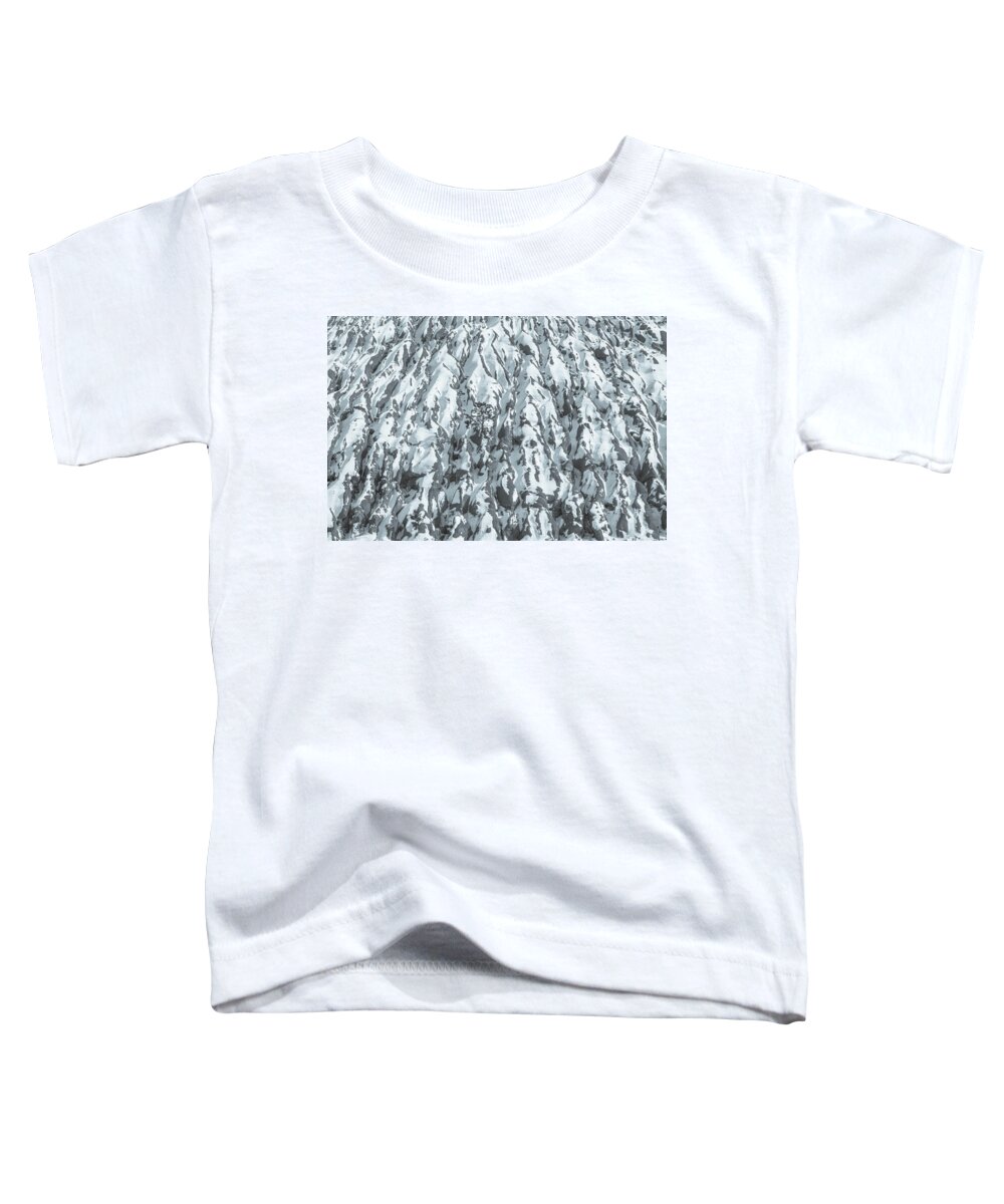 Winter Wonderland Toddler T-Shirt featuring the photograph The Greek God Ophion Is The Ruler Of The Earth. by Bijan Pirnia