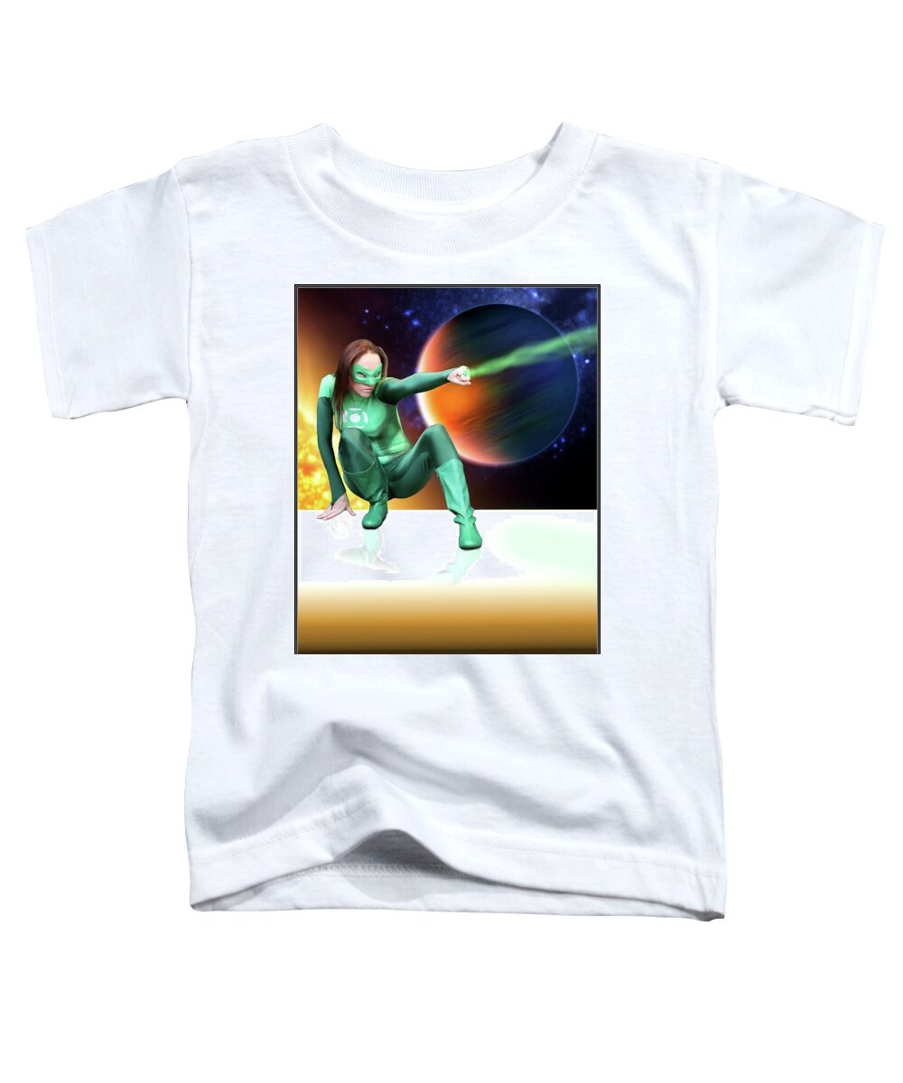 Green Toddler T-Shirt featuring the photograph The Green Wave by Jon Volden