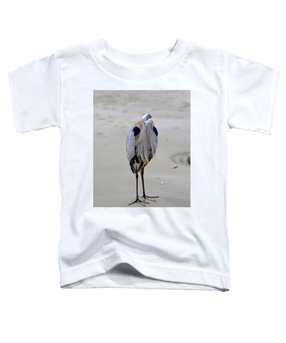  Toddler T-Shirt featuring the painting The Watcher by Virginia Bond
